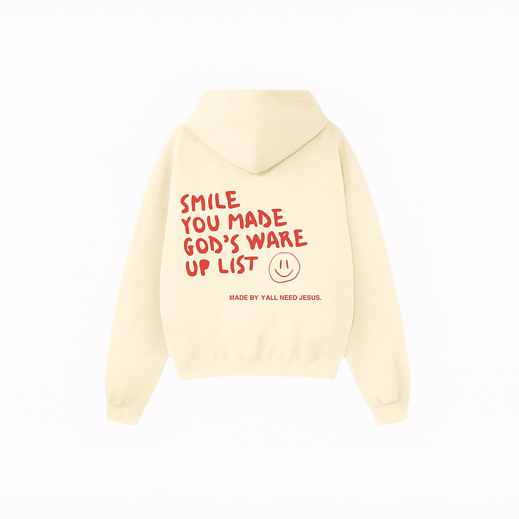 Wake Up List Hoodie